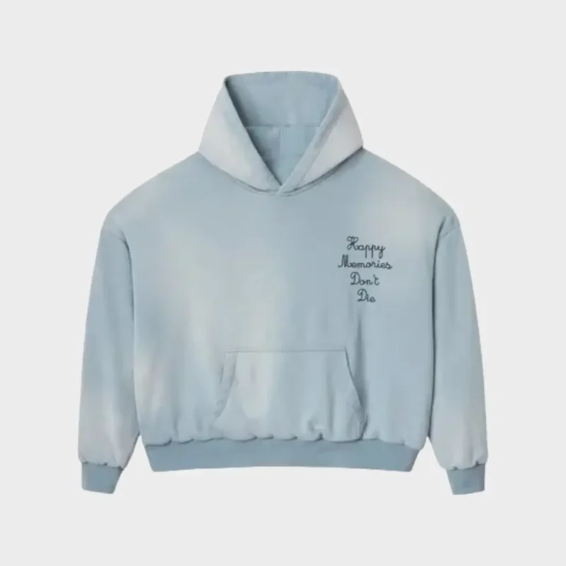 Hmdd 2 Ply Hoodie Sky Blue