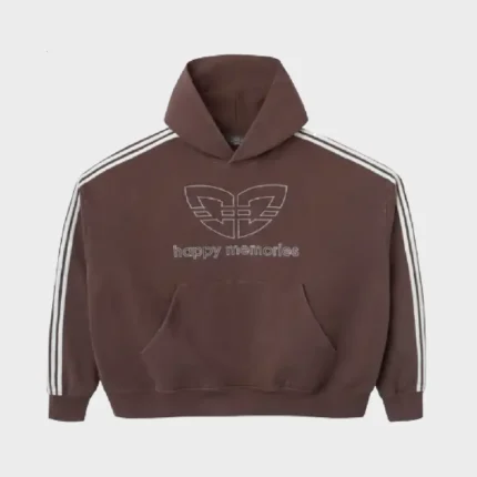 Hmdd Butterfly Brown Hoodie